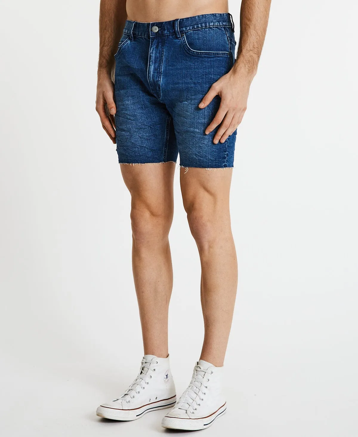 KS2 Denim Shorts Mercury Blue sold by Neverland product image thumbnail 4