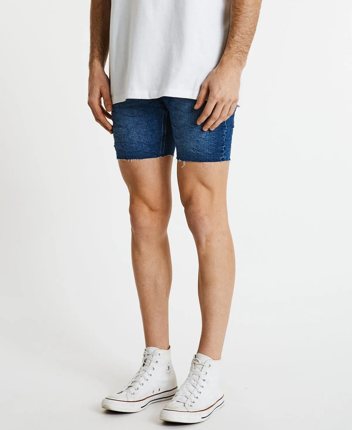 KS2 Denim Shorts Mercury Blue sold by Neverland product image thumbnail 5