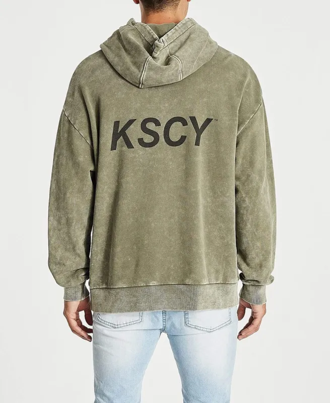 Terror Relaxed Hoodie Mineral Khaki sold by Neverland