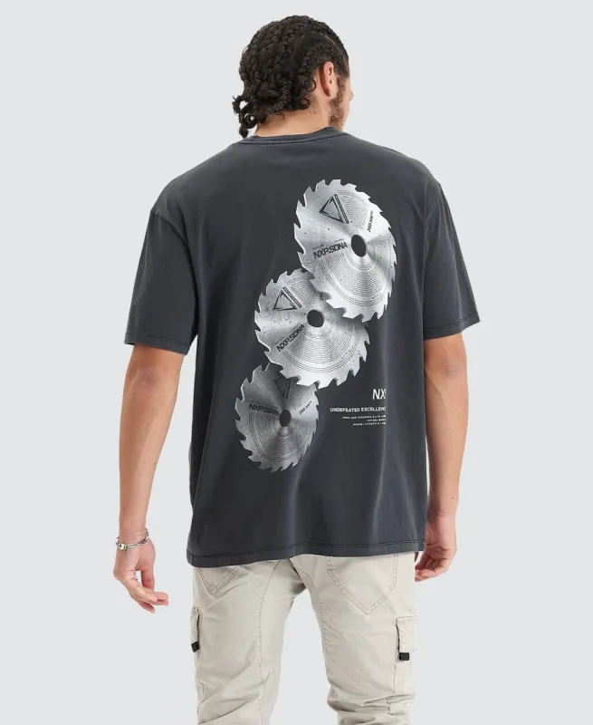 Torque Heavy Box Fit Tee Pigment Black sold by Neverland