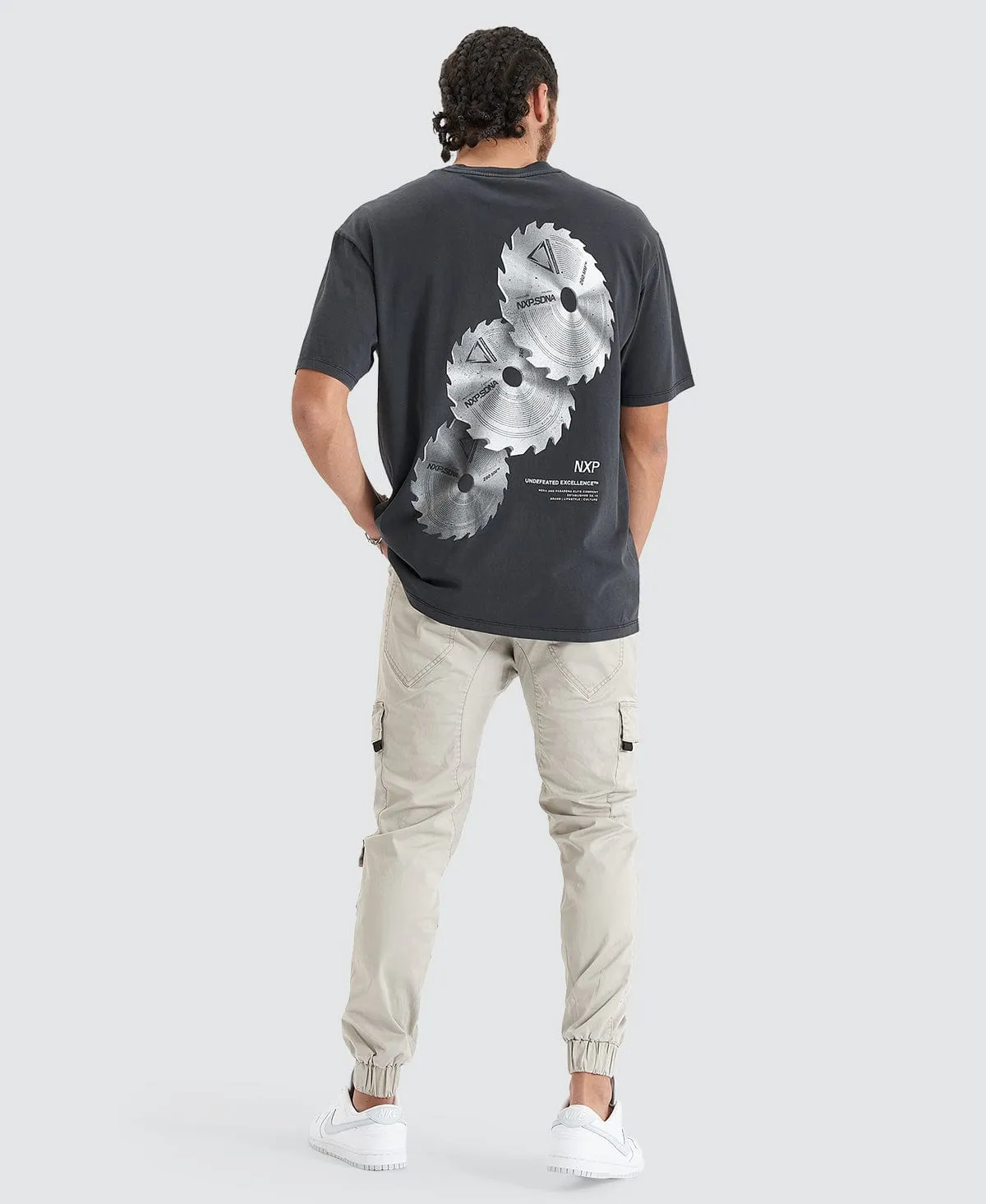 Torque Heavy Box Fit Tee Pigment Black sold by Neverland product image thumbnail 5