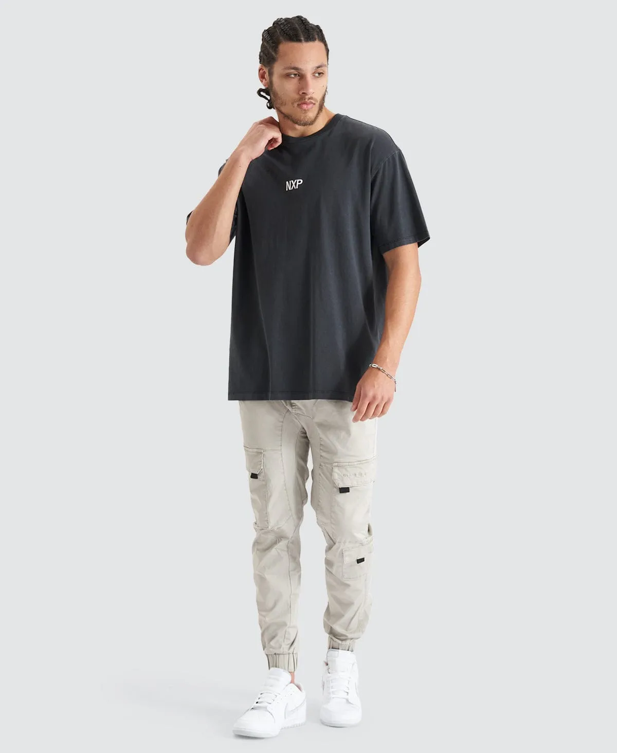 Torque Heavy Box Fit Tee Pigment Black sold by Neverland product image thumbnail 3