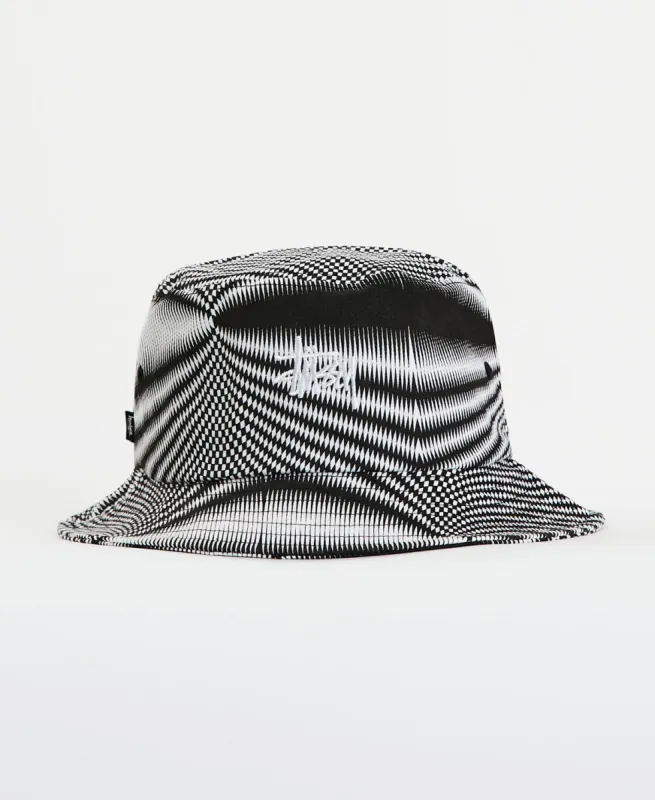 Psychedelic Bucket Hat Black sold by Neverland