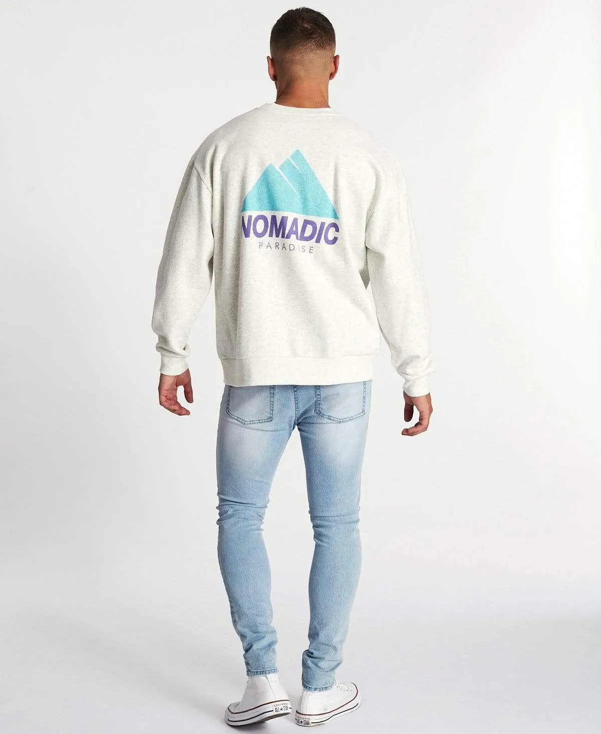 Winds Relaxed Jumper Snow Marle sold by Neverland product image thumbnail 5