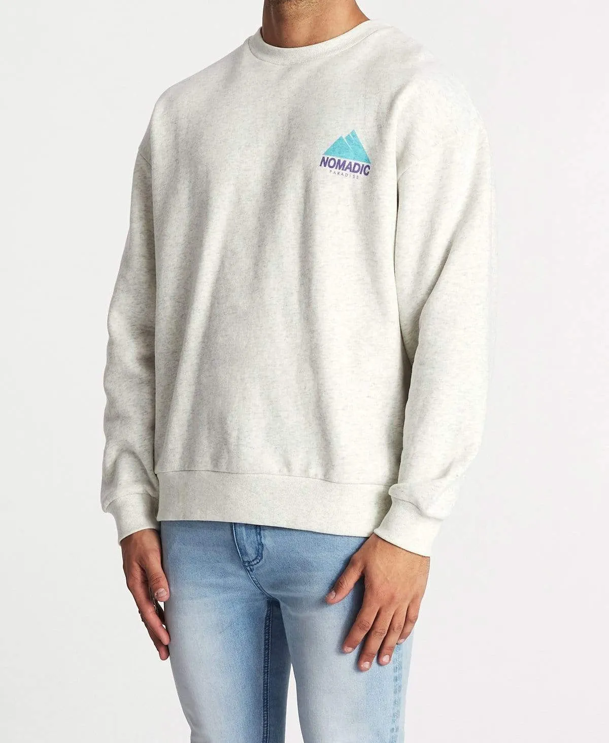 Winds Relaxed Jumper Snow Marle sold by Neverland product image thumbnail 3