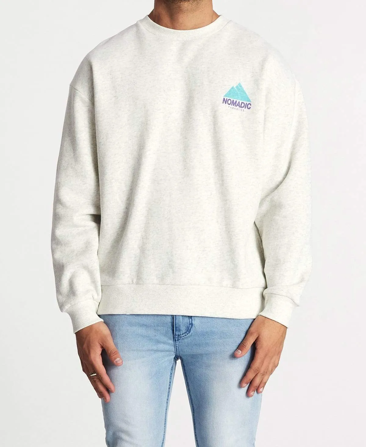 Winds Relaxed Jumper Snow Marle sold by Neverland product image thumbnail 2