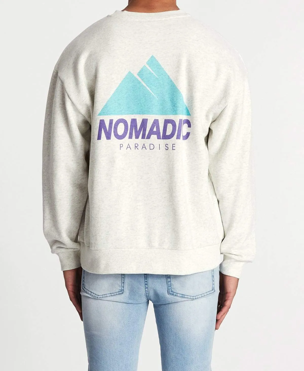 Winds Relaxed Jumper Snow Marle sold by Neverland