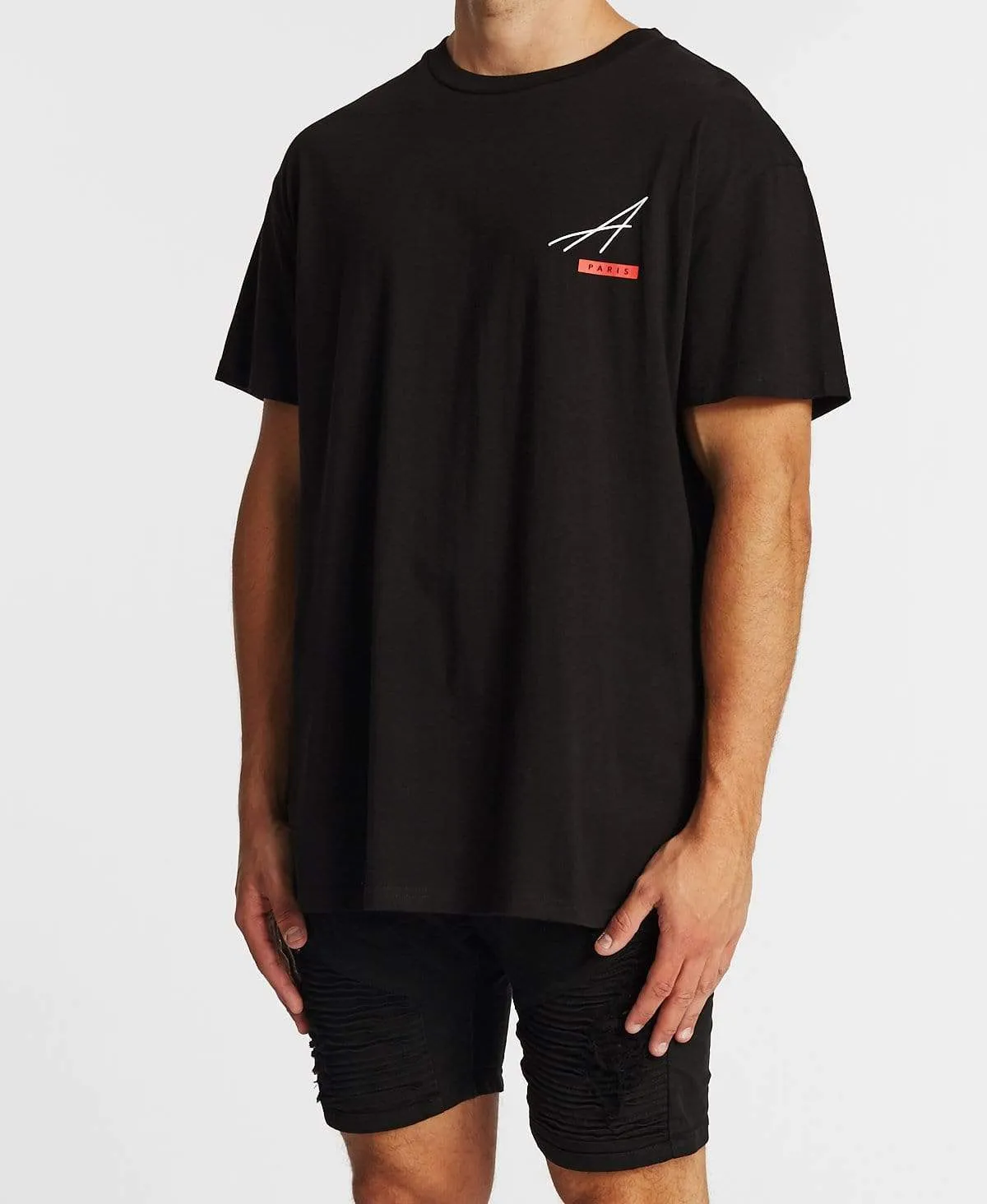 Richesse Oversized T-Shirt Jet Black sold by Neverland product image thumbnail 3