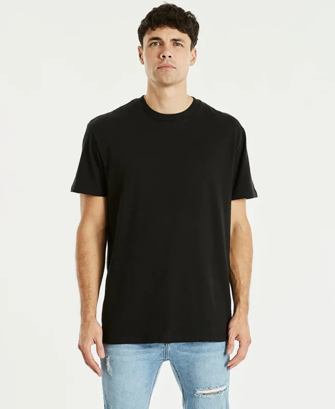 Essentials Relaxed Fit T-Shirt Jet Black sold by Neverland