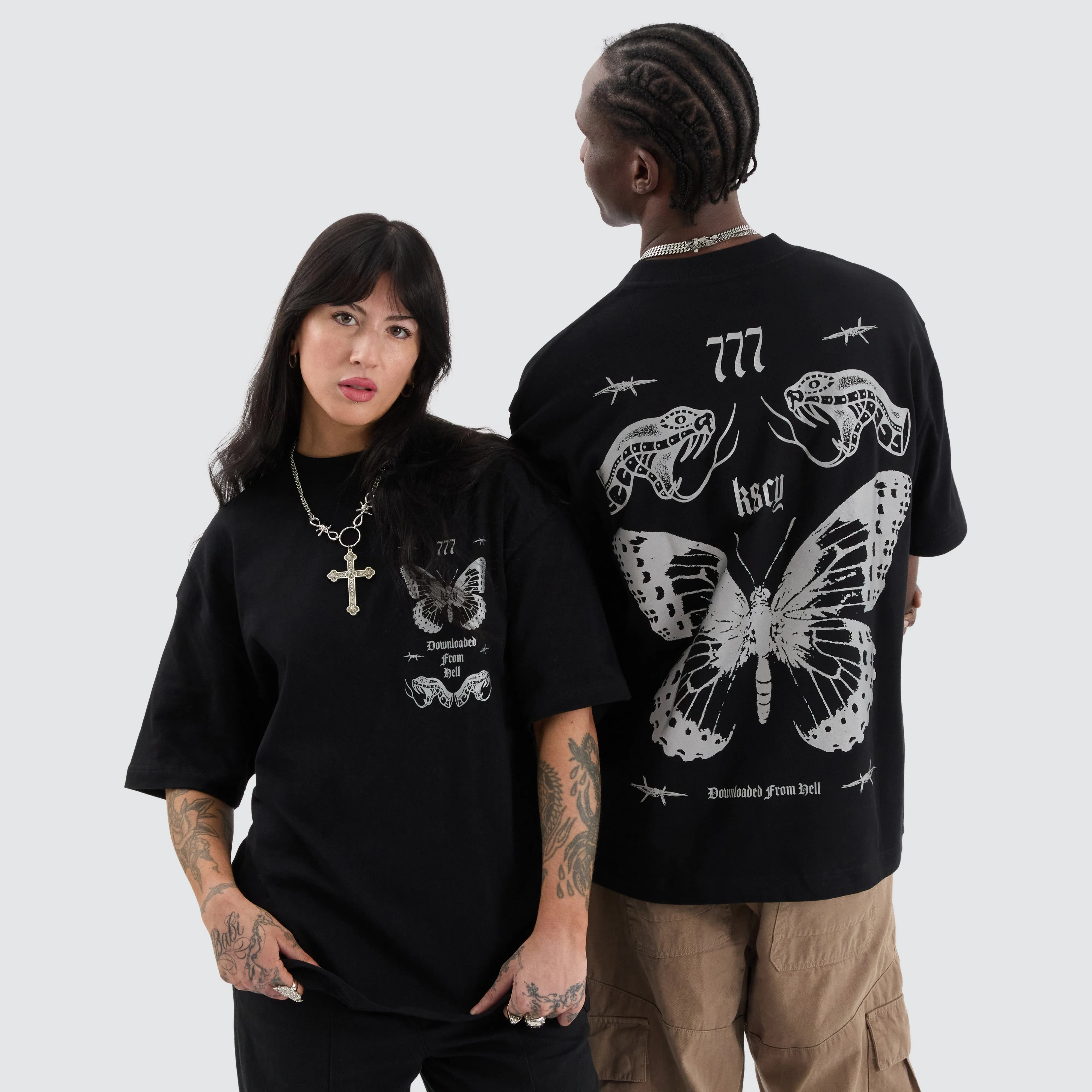 Download Street Tee Jet Black sold by Neverland product image thumbnail 2