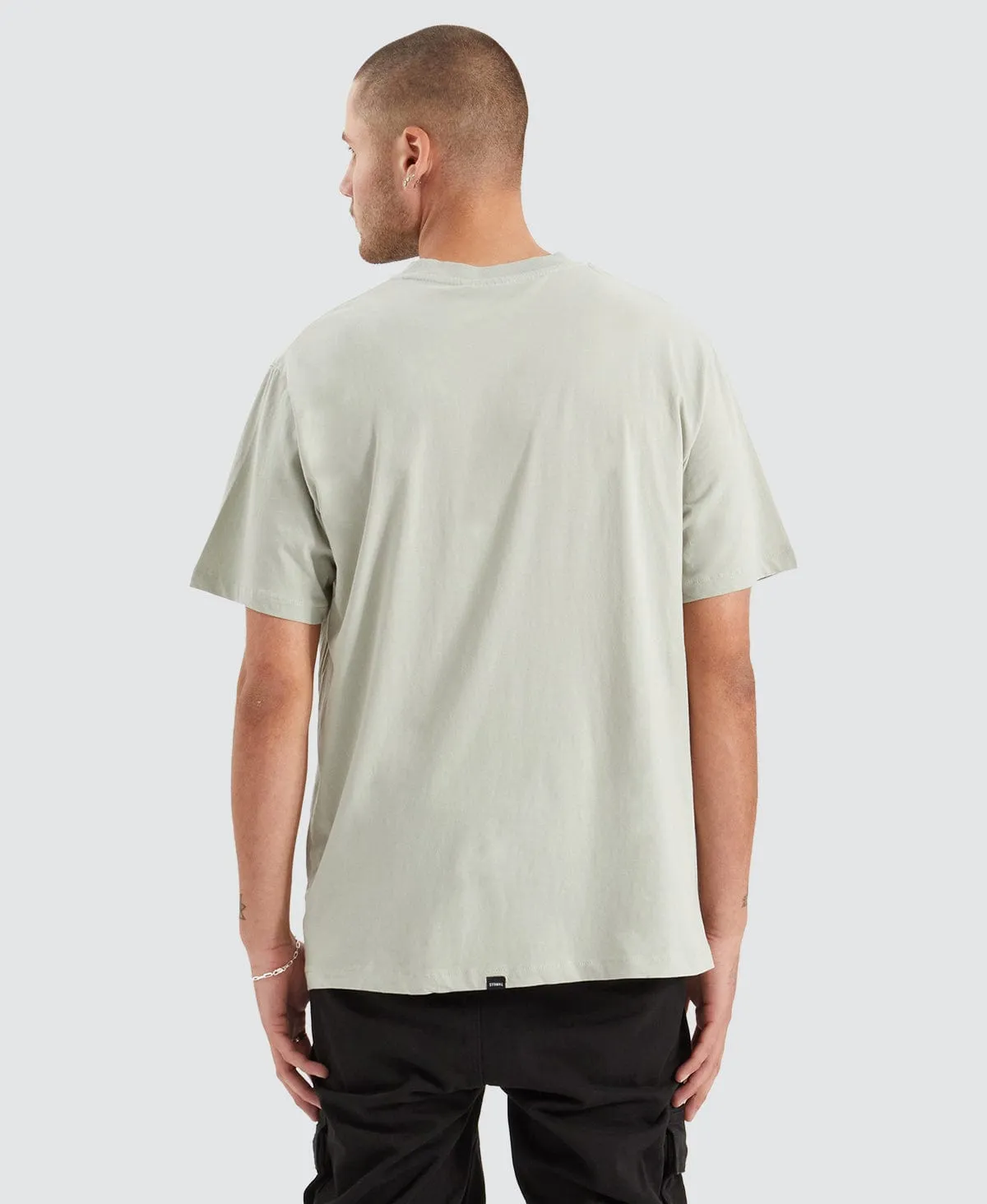 Minimal Thrills Merch Fit T-Shirt Sage sold by Neverland product image thumbnail 5