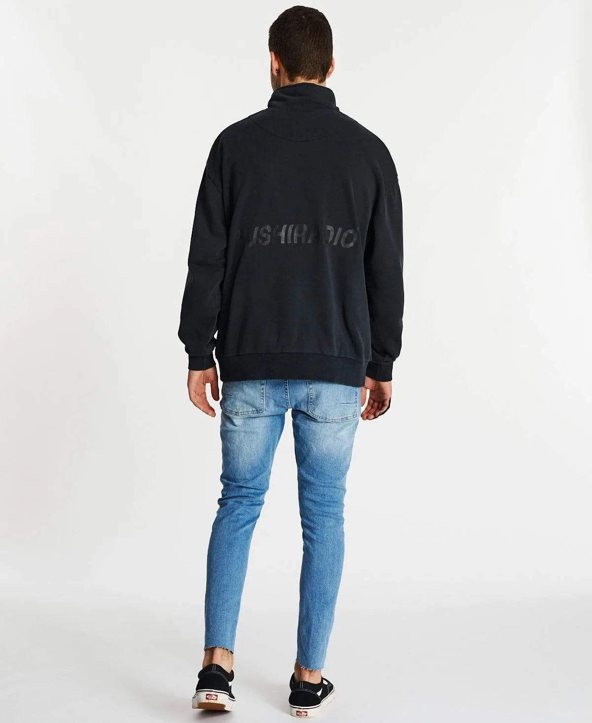 Solitary Pull Over Jumper Pigment Anthracite Black sold by Neverland product image thumbnail 4