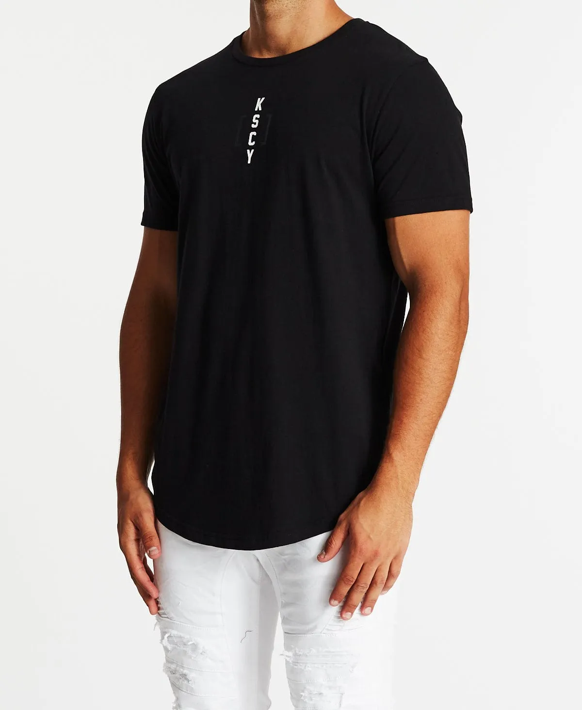 Oxidiser Dual Curved T-Shirt Jet Black sold by Neverland product image thumbnail 3