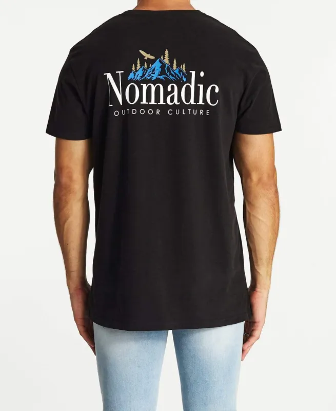 Lunar Standard T-Shirt Jet Black sold by Neverland