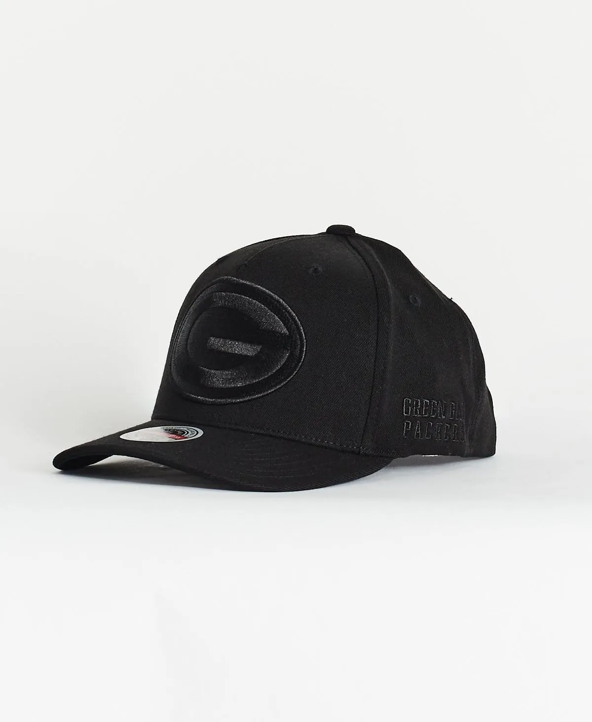 Interception Green Bay Packers 5 Panel Classic Red Snapback Black/Black sold by Neverland product image thumbnail 3