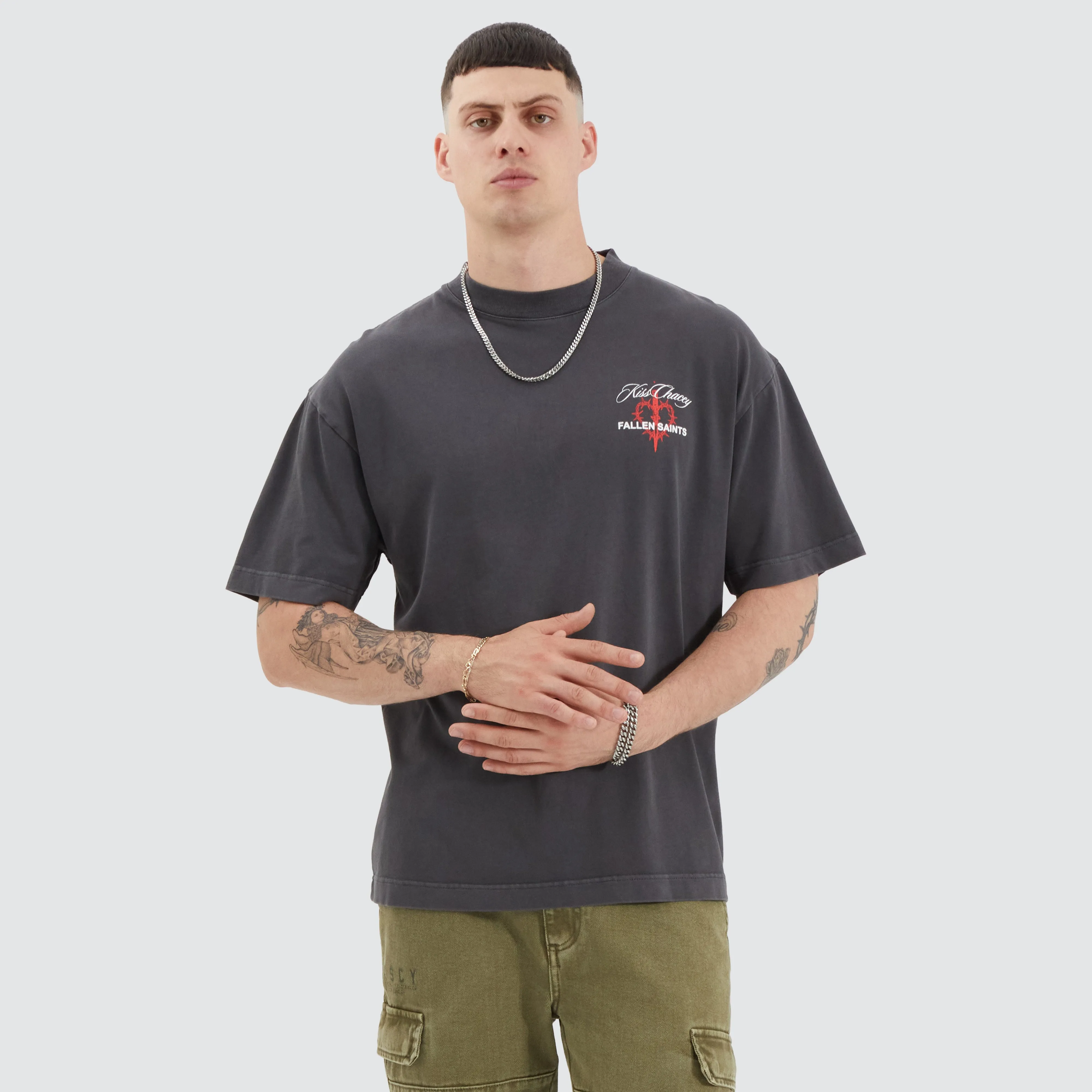 Volta Street Tee Pigment Asphalt sold by Neverland product image thumbnail 2