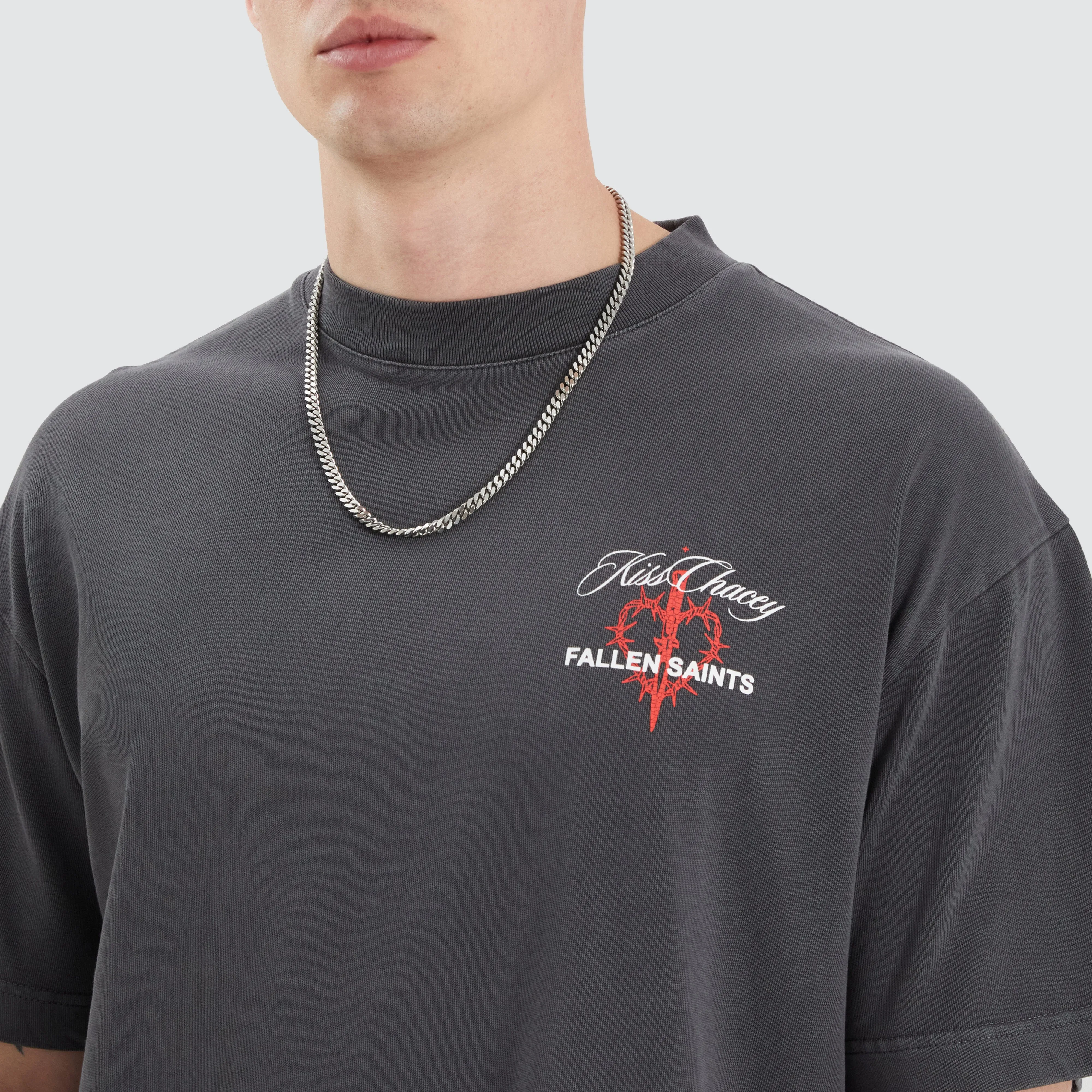 Volta Street Tee Pigment Asphalt sold by Neverland product image thumbnail 3