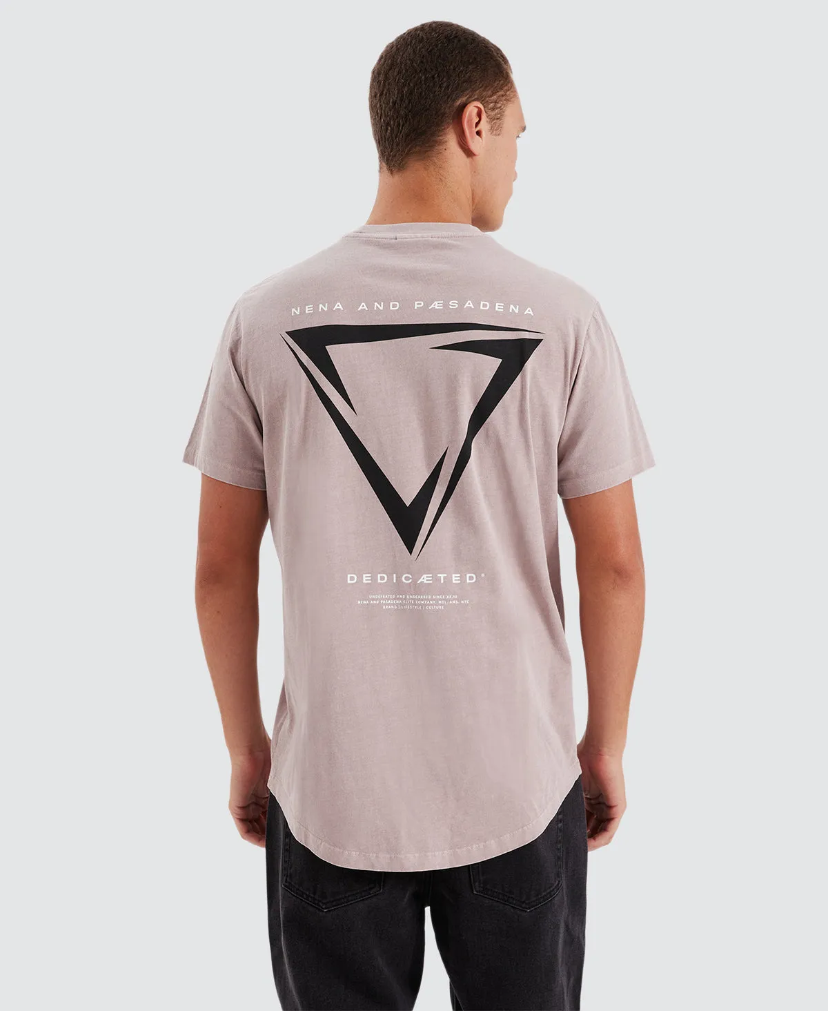 Downforce Dual Curved Tee Pigment Etherea sold by Neverland