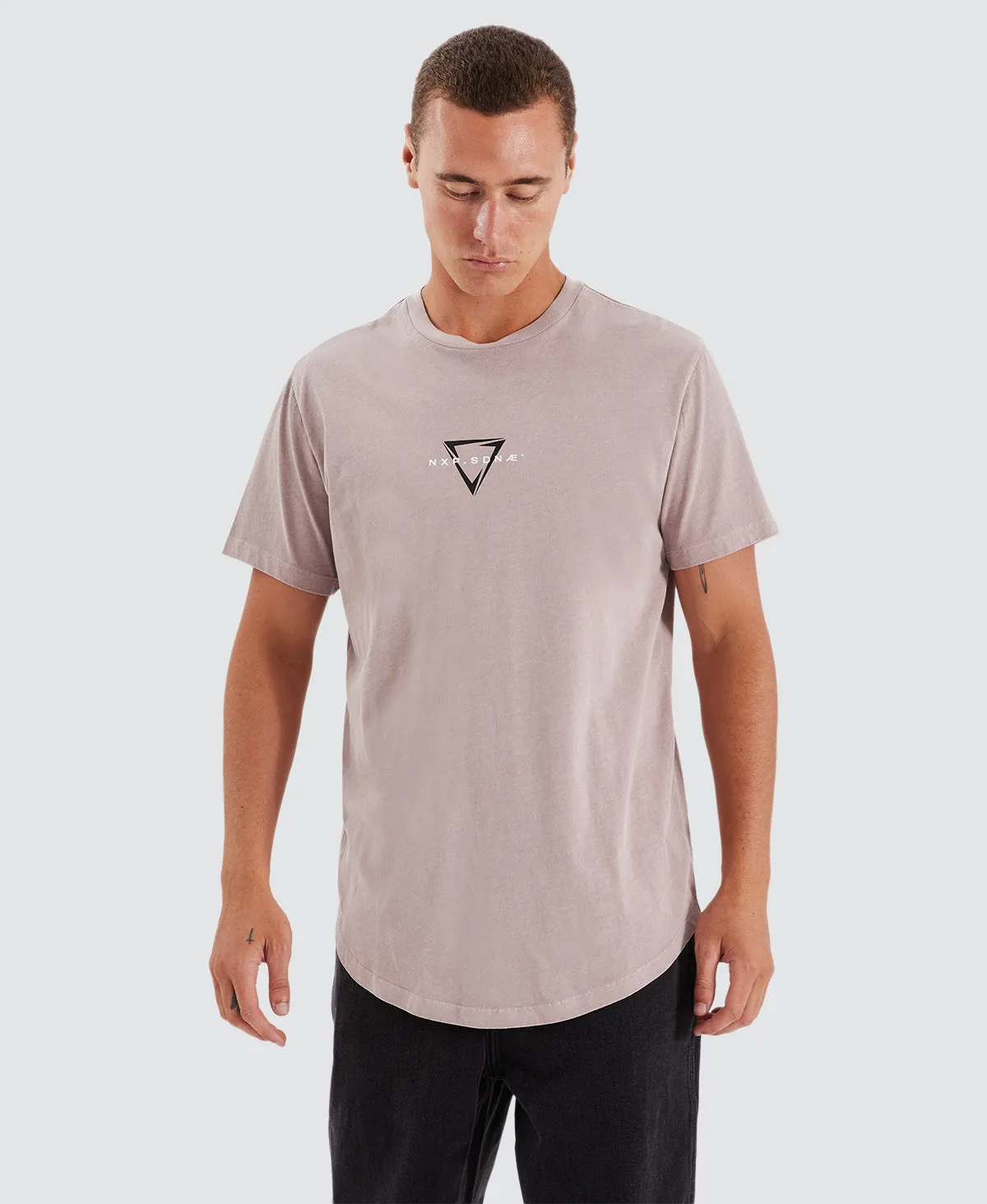 Downforce Dual Curved Tee Pigment Etherea sold by Neverland product image thumbnail 2