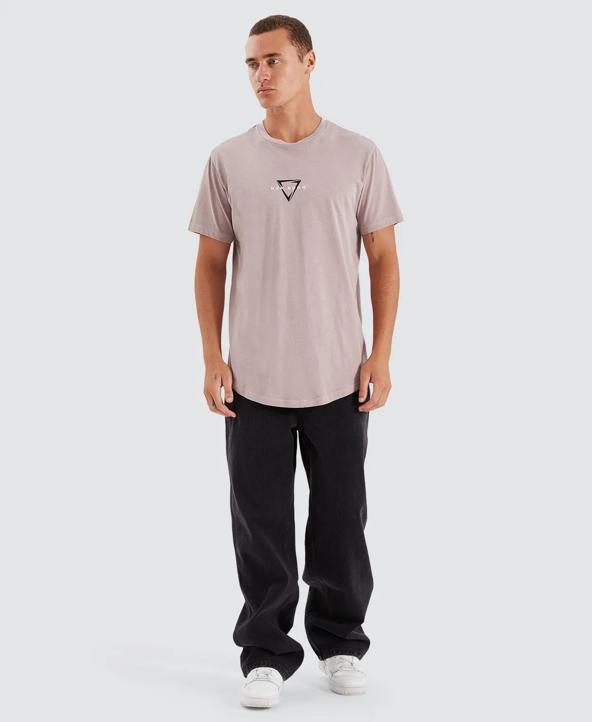 Downforce Dual Curved Tee Pigment Etherea sold by Neverland product image thumbnail 4