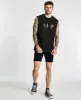 Resist Scoop Back Muscle Tee Jet Black sold by Neverland