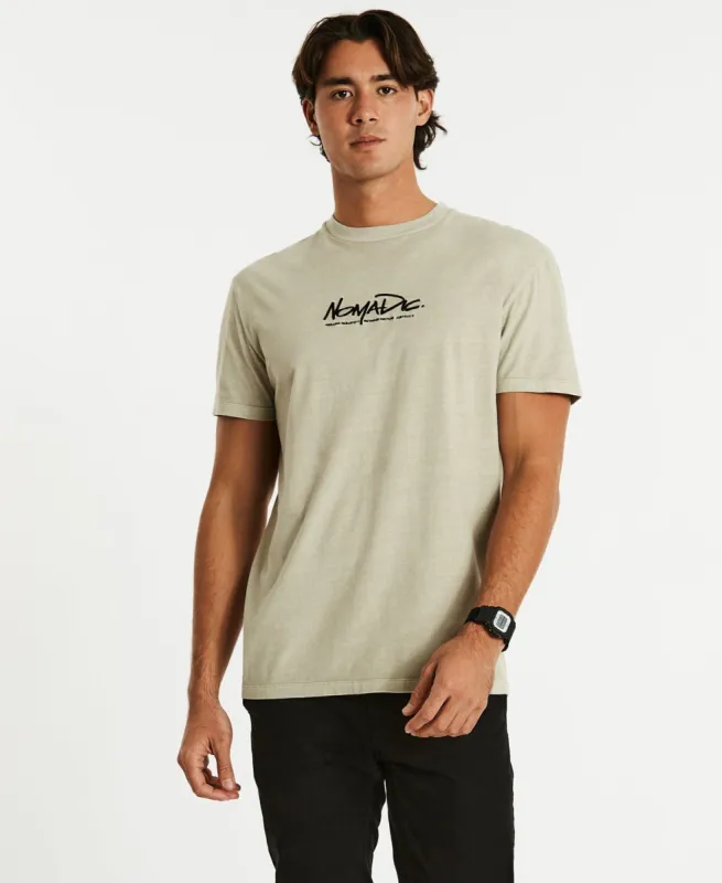 Confused Relaxed T-Shirt Pigment Feather Grey made by Neverland