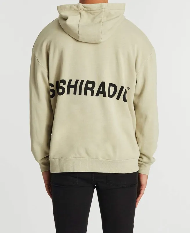 Vandals Relaxed Hoodie Pigment Feather Grey sold by Neverland