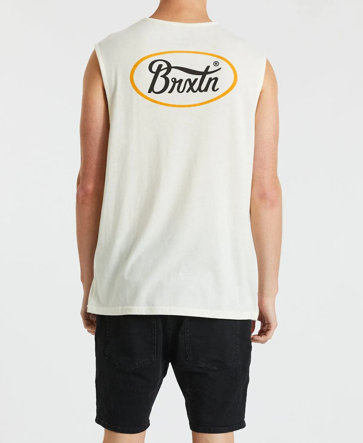 Parsons Muscle Tee Off White sold by Neverland product image thumbnail 5