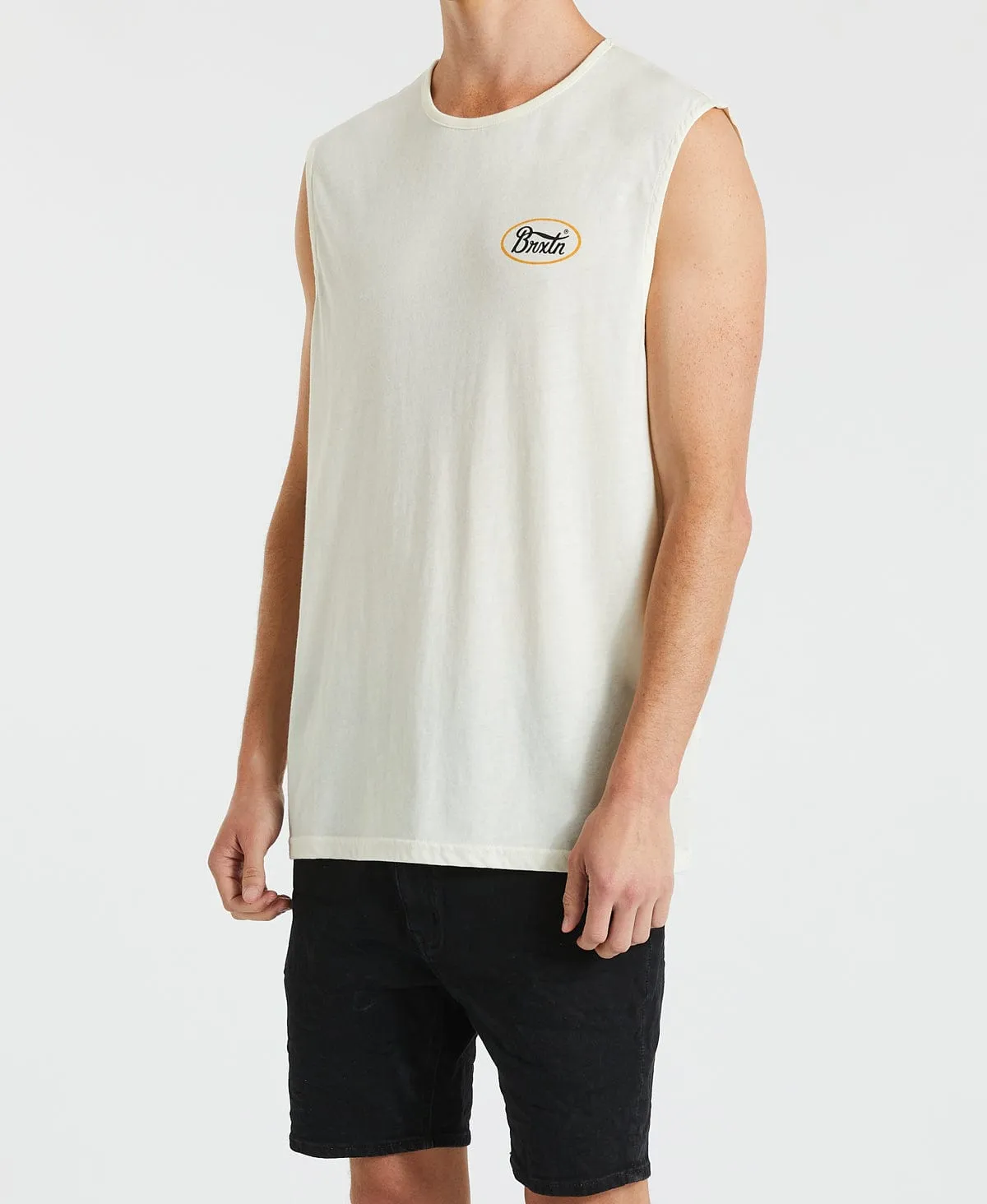 Parsons Muscle Tee Off White sold by Neverland product image thumbnail 4