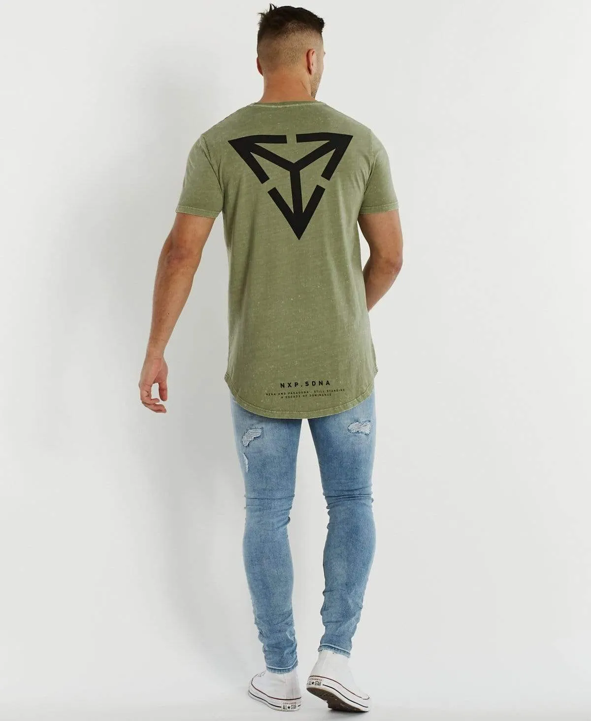 Decade Cape Back T-Shirt Acid Tea sold by Neverland product image thumbnail 5