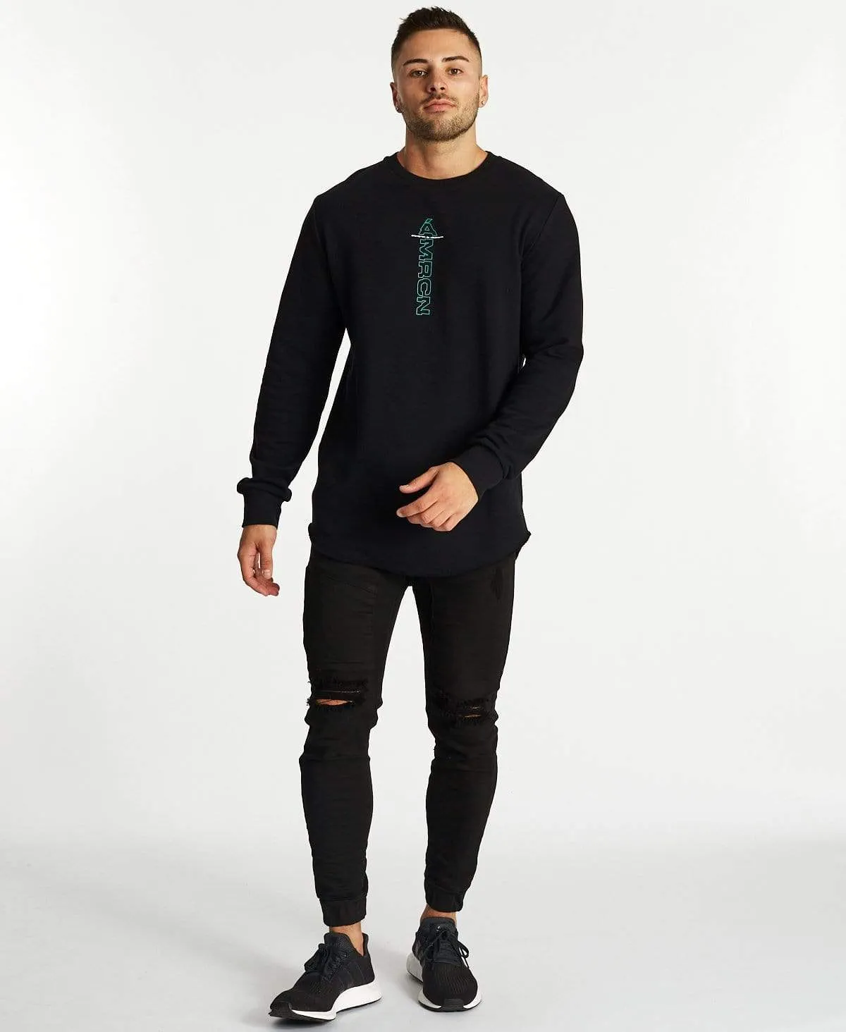 Pollue Dual Curved Jumper Jet Black sold by Neverland product image thumbnail 4