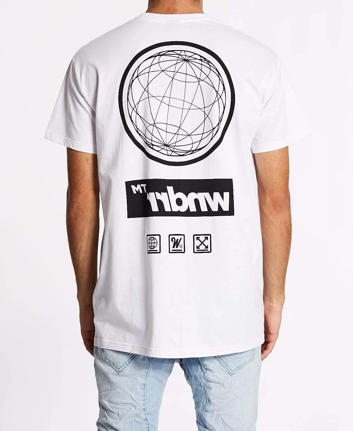 Shuffle Custom Fit T-Shirt White sold by Neverland