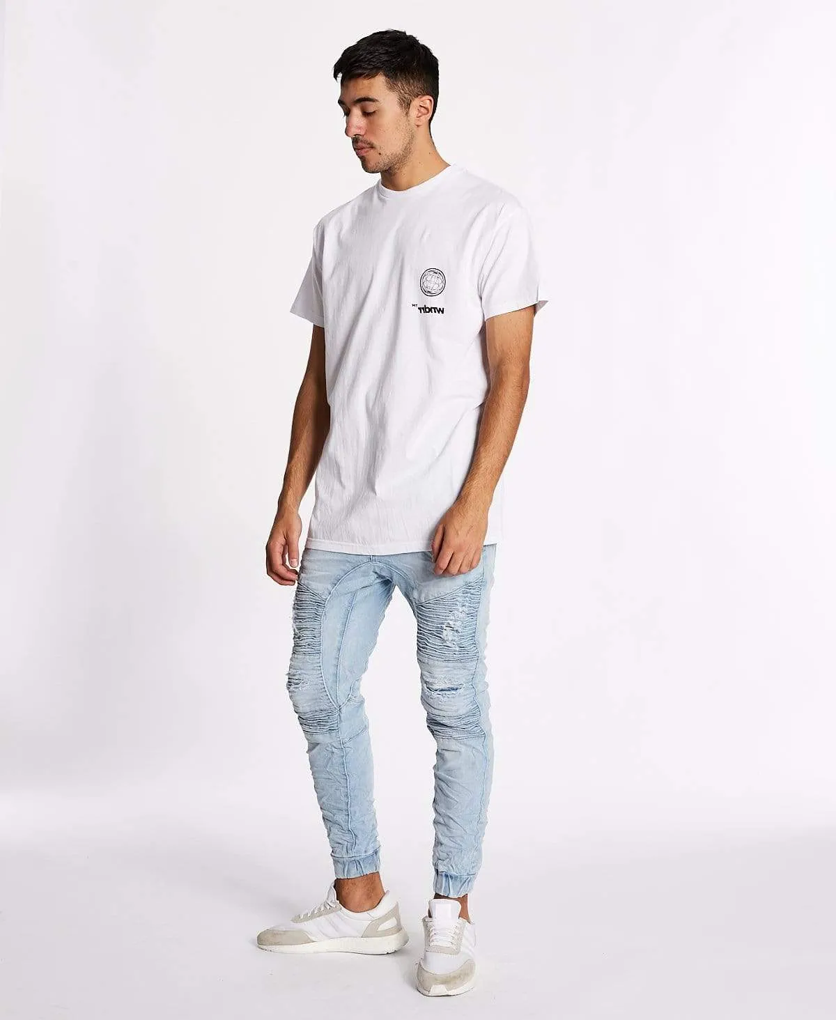 Shuffle Custom Fit T-Shirt White sold by Neverland product image thumbnail 4