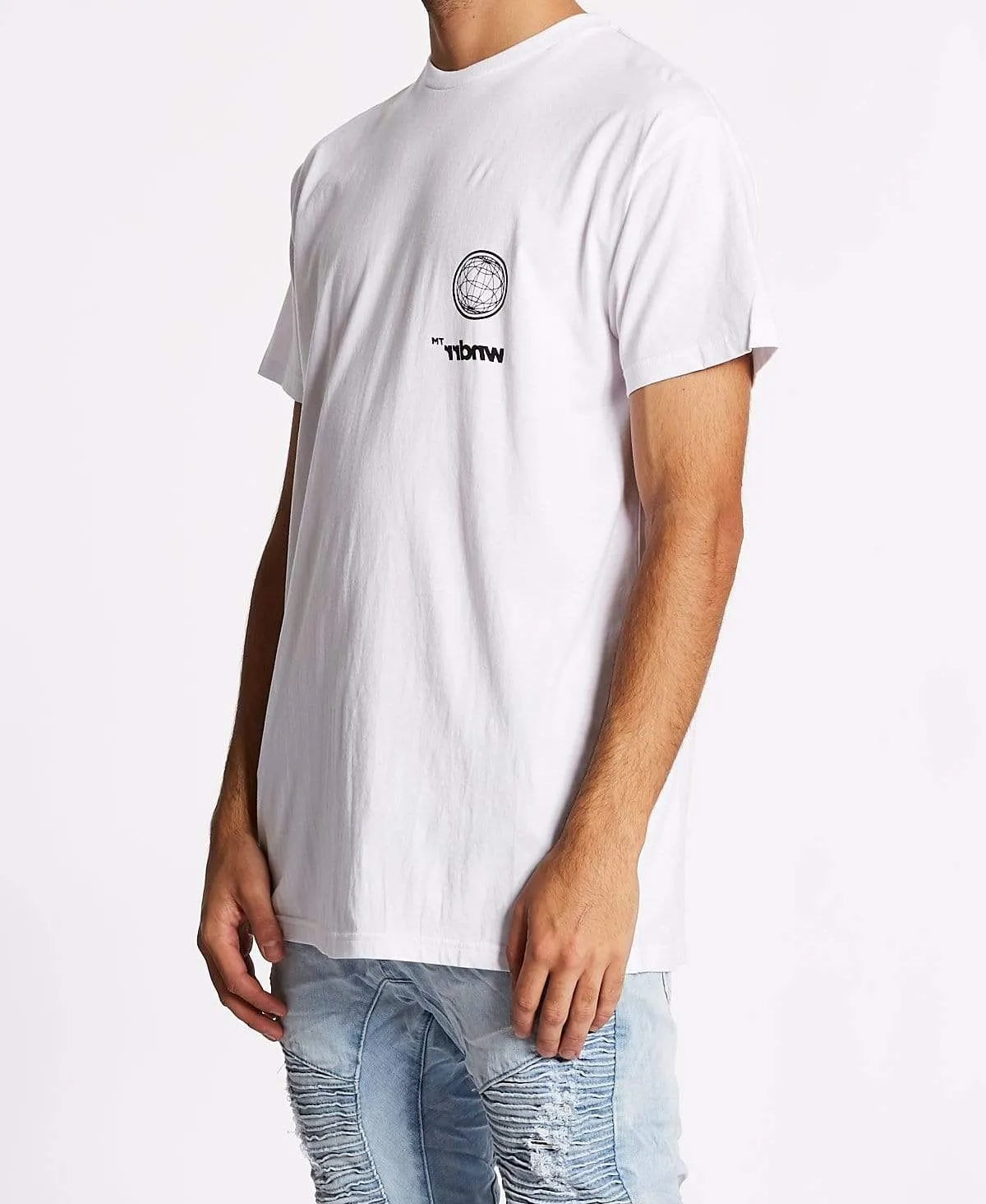 Shuffle Custom Fit T-Shirt White sold by Neverland product image thumbnail 3