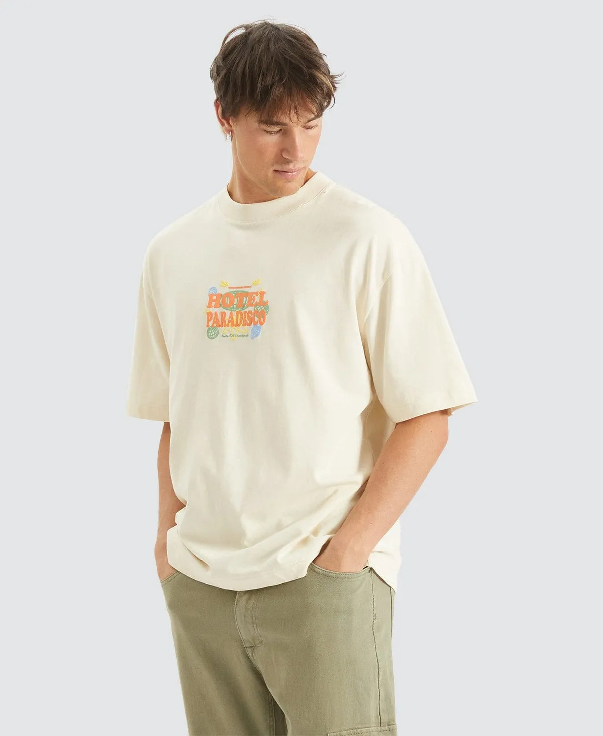 Jive Street Fit T-Shirt Tofu sold by Neverland product image thumbnail 5