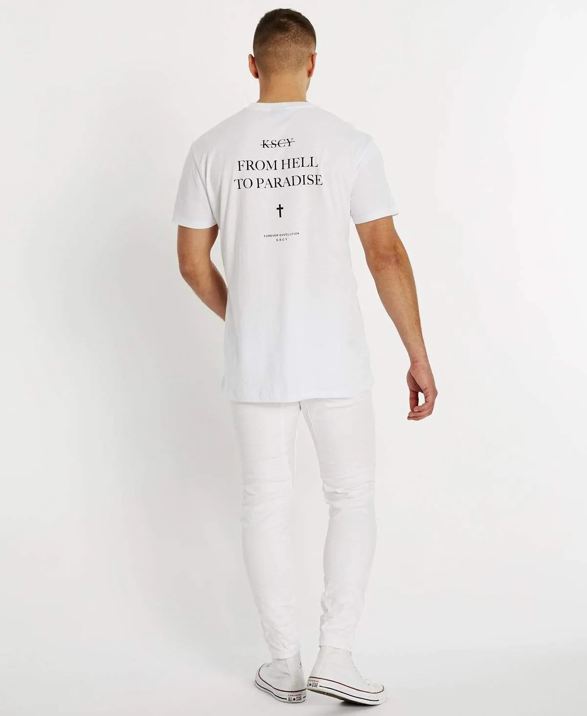 Payson Relaxed T-Shirt White sold by Neverland product image thumbnail 5