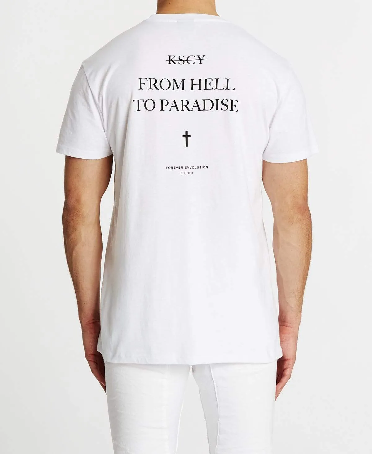 Payson Relaxed T-Shirt White sold by Neverland product image thumbnail 2