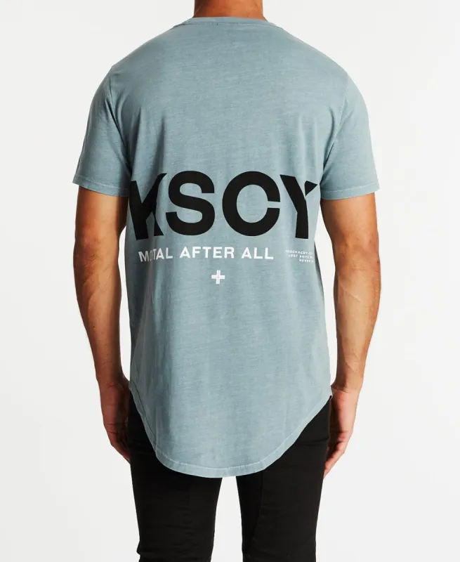 Mortal Dual Curved T-Shirt Pigment Lead sold by Neverland
