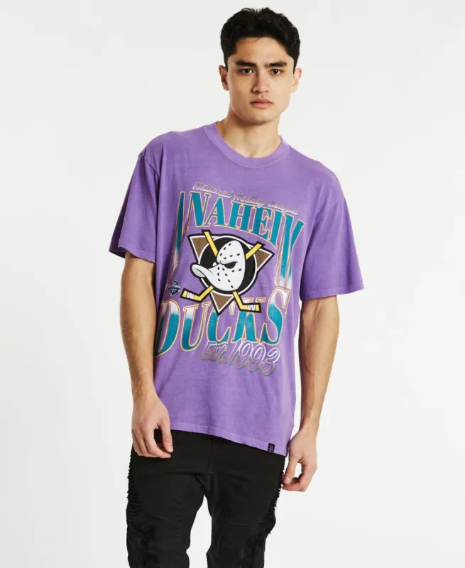 Ducks Rise Graphic T-Shirt Faded Purple sold by Neverland