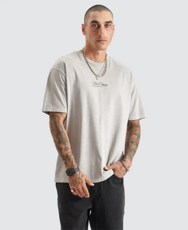 East-7 Heavy Box Fit Tee Pigment Dove sold by Neverland