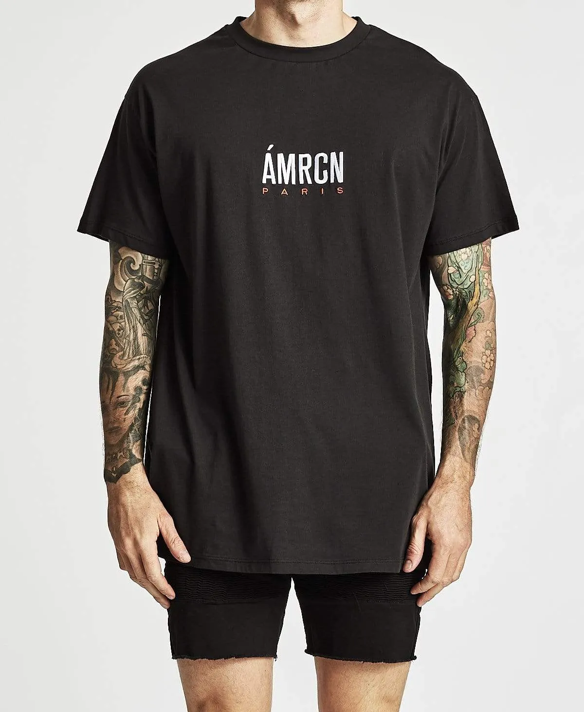 Nemesis Box Fit T-Shirt Jet Black sold by Neverland