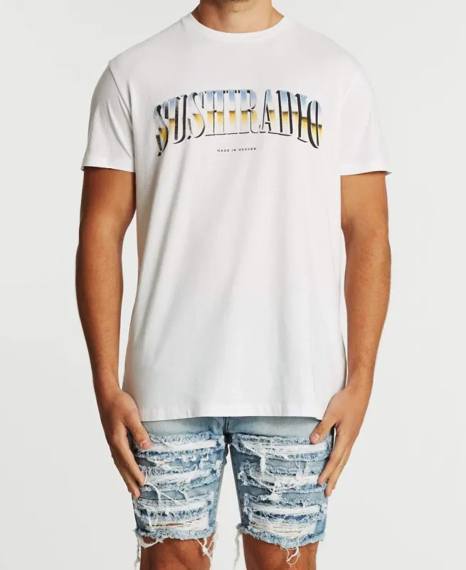 Horizon Relaxed T-Shirt White sold by Neverland