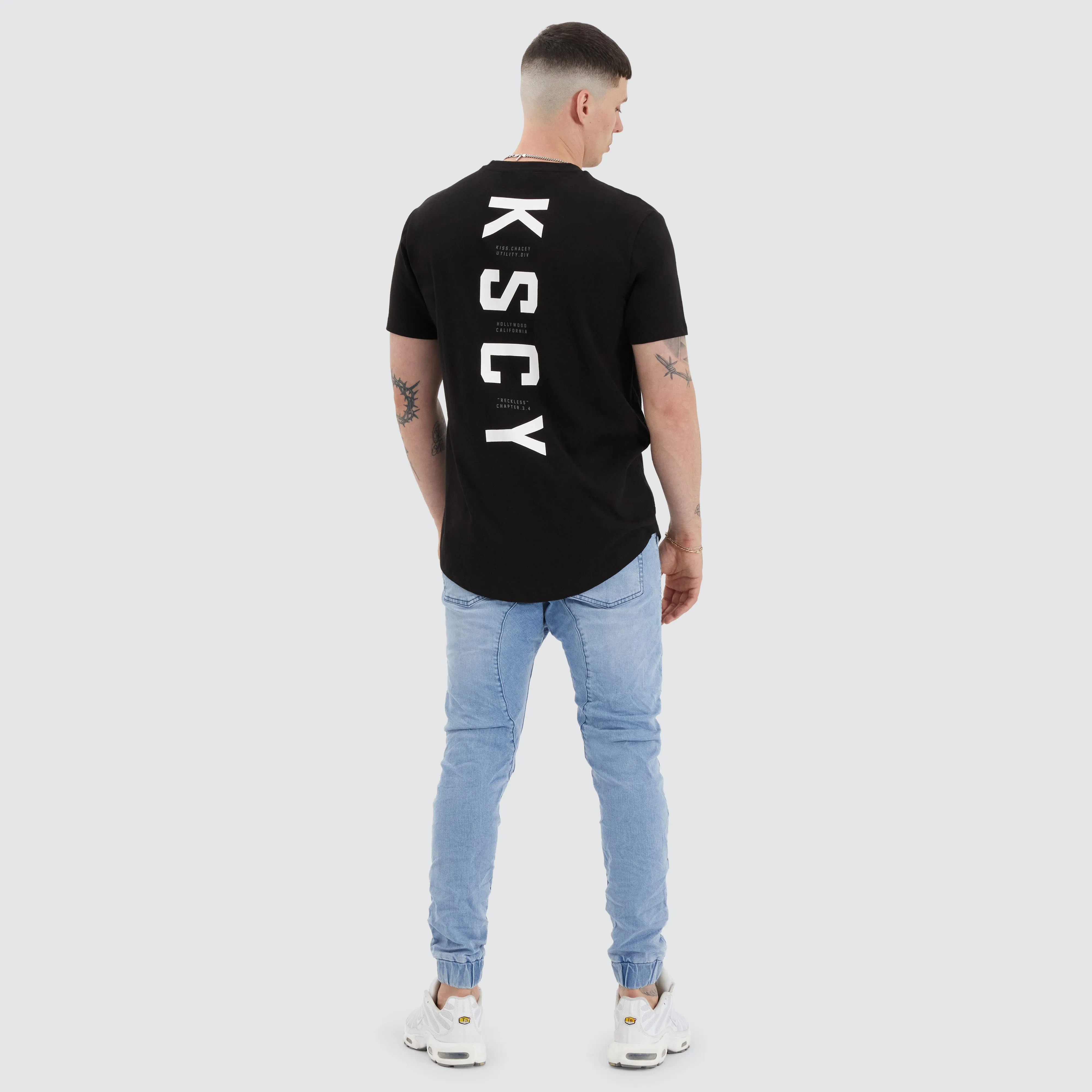 Ilment Dual Curved Tee Jet Black sold by Neverland product image thumbnail 5