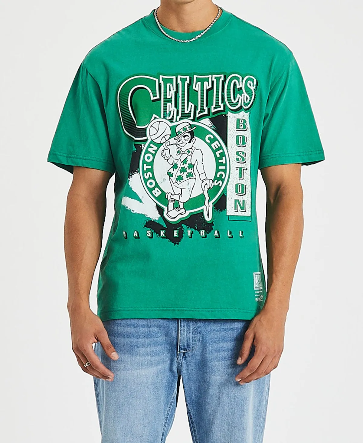 Brush Off Boston Celtics T-Shirt Faded Green sold by Neverland product image thumbnail 2