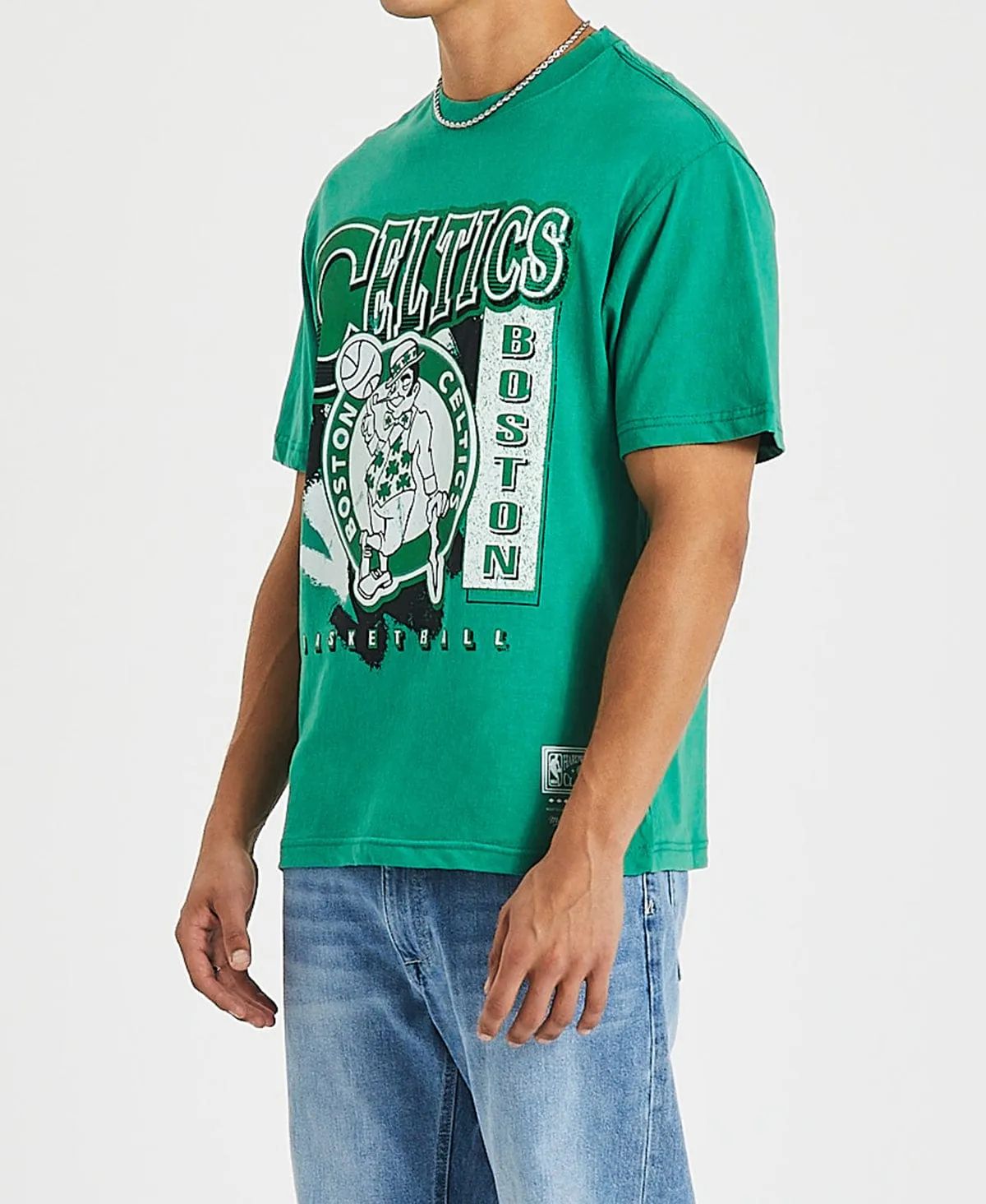 Brush Off Boston Celtics T-Shirt Faded Green sold by Neverland product image thumbnail 4