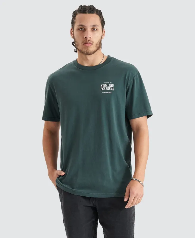 Overview Relaxed Tee Pigment Pine Grove sold by Neverland