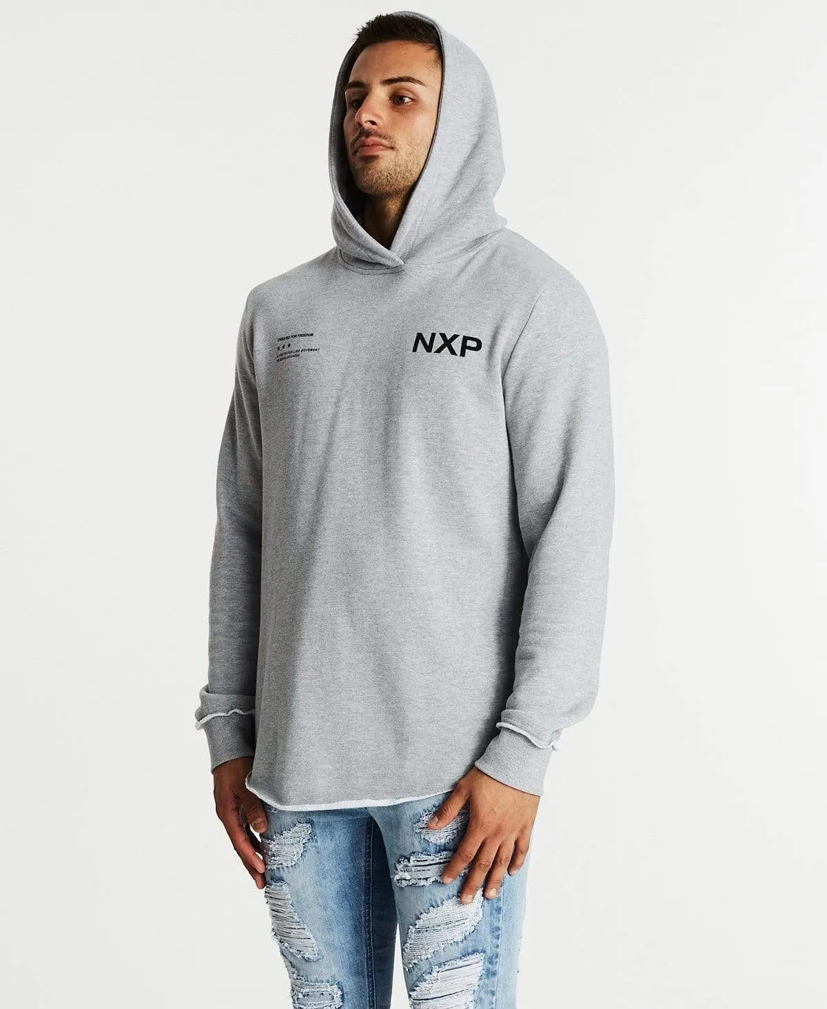 Generations Dual Curved Hoodie Grey Marle sold by Neverland product image thumbnail 4