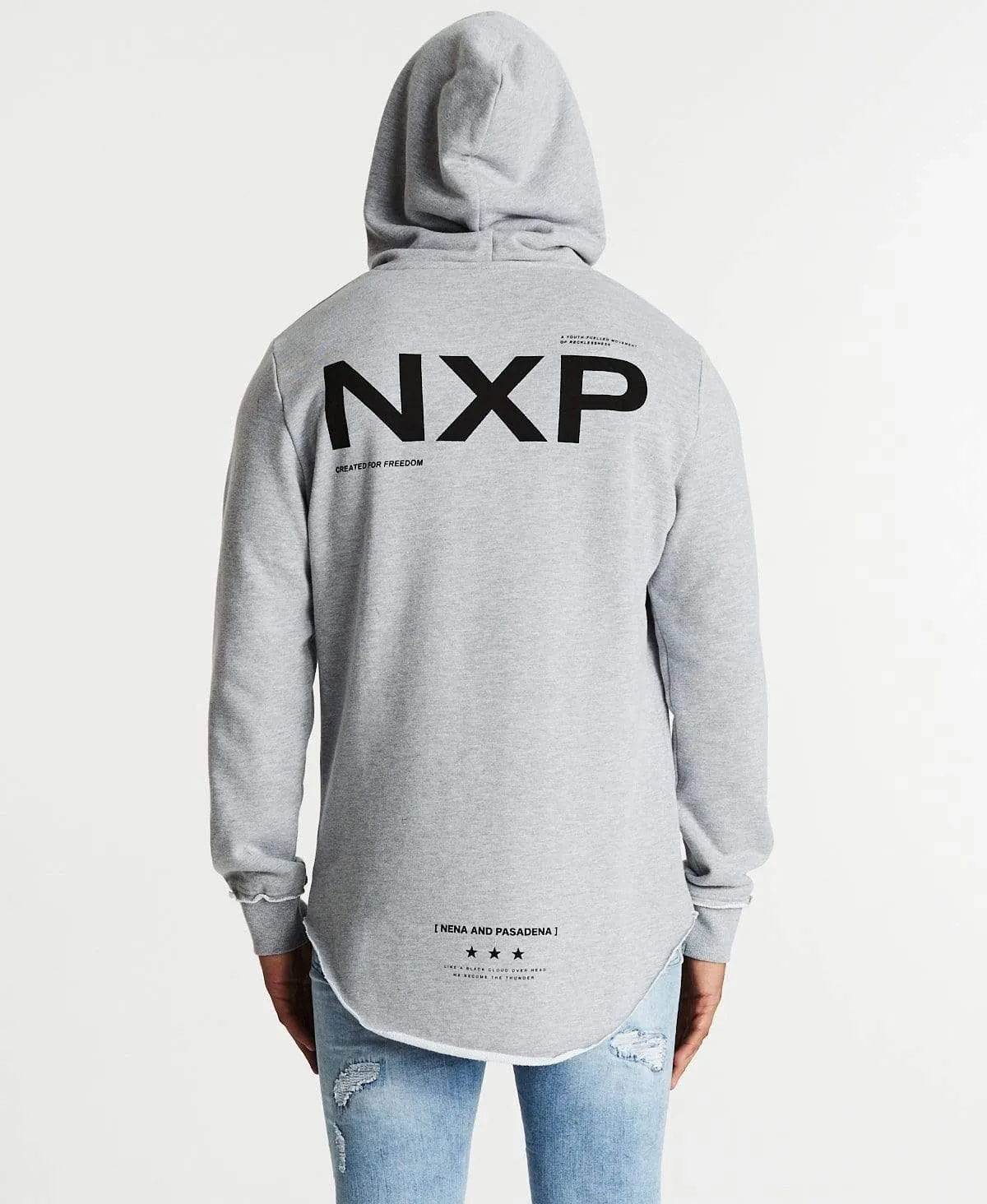 Generations Dual Curved Hoodie Grey Marle sold by Neverland product image thumbnail 5