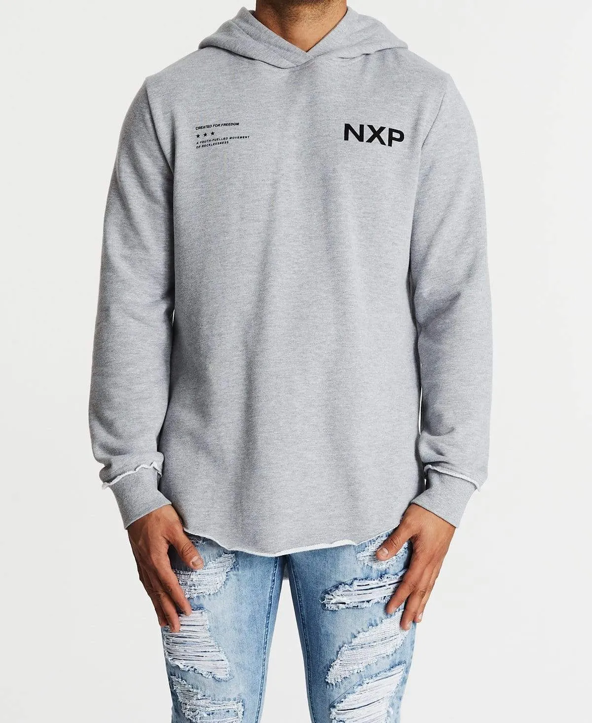 Generations Dual Curved Hoodie Grey Marle sold by Neverland product image thumbnail 2
