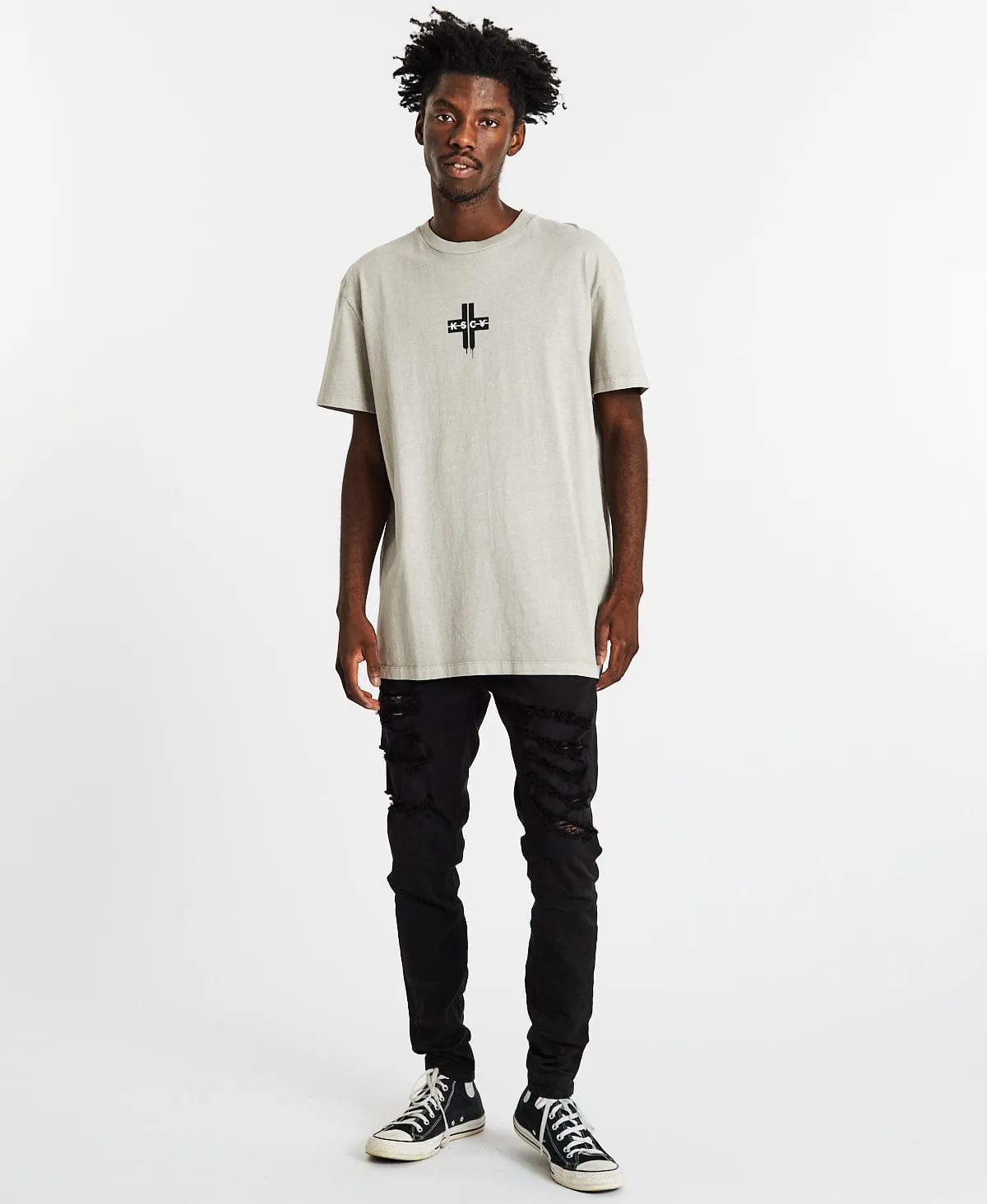 Intend Relaxed T-Shirt Pigment Warm Grey sold by Neverland product image thumbnail 4